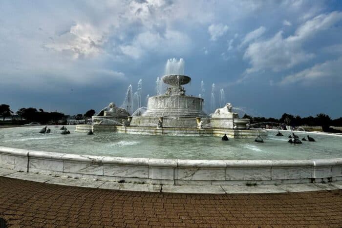 James Scott Memorial fountain Belle Isle Park Detroit Michigan