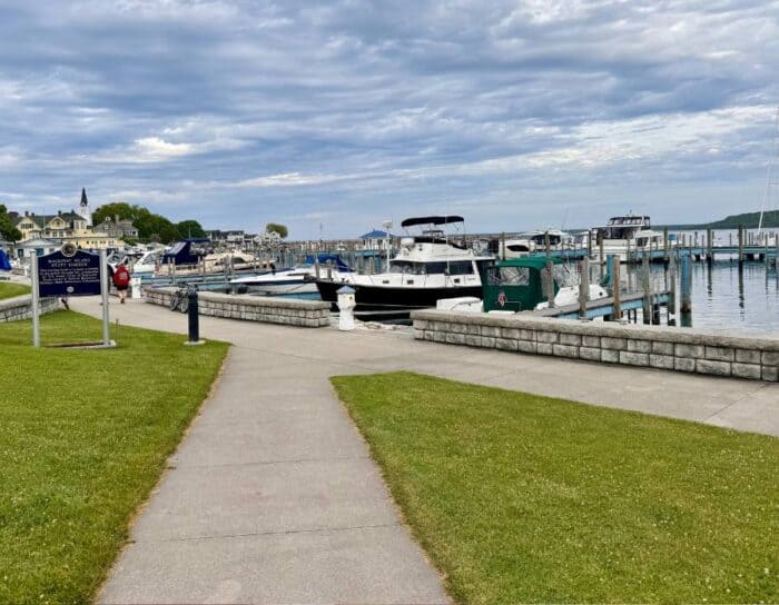 Mackinac Island State Harbor on Mackinac Island 