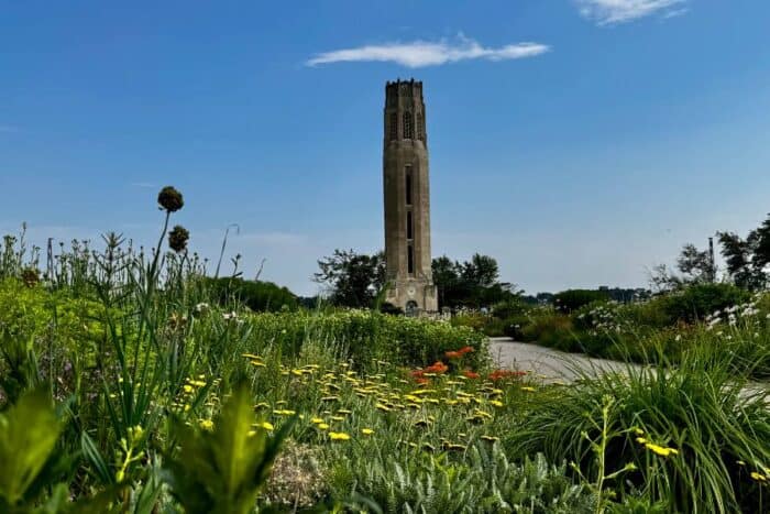 Brown Peace Carillon Tower Belle Isle in Detroit Michigan