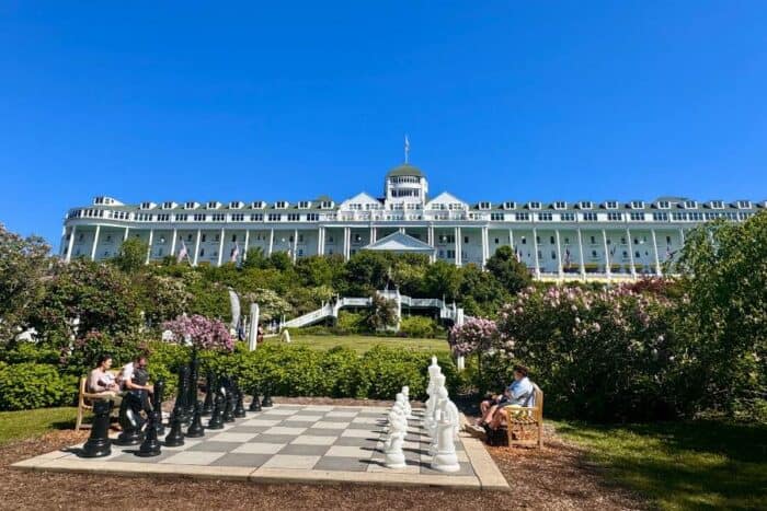 The Grand Hotel on Mackinac Island 