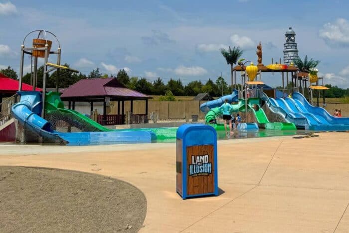 Toddler Splash Zone at Land of Illusion Aqua Adventures Waterpark