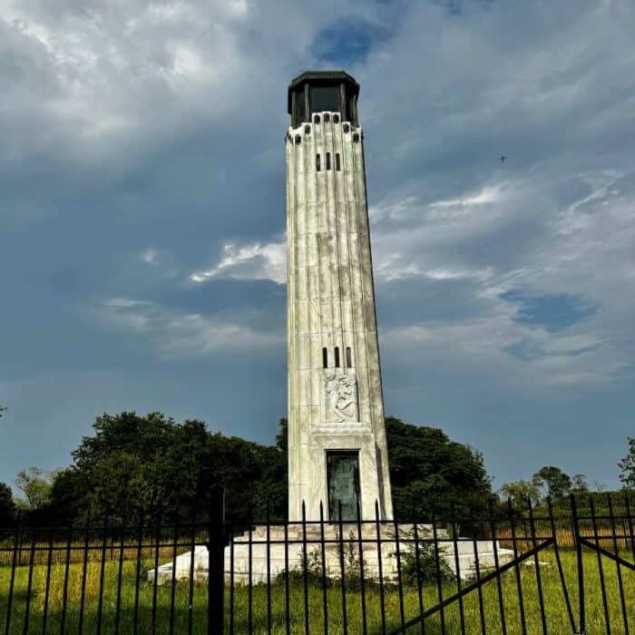 William Livingstone Memorial Lighthouse Belle Isle in Detroit Michigan