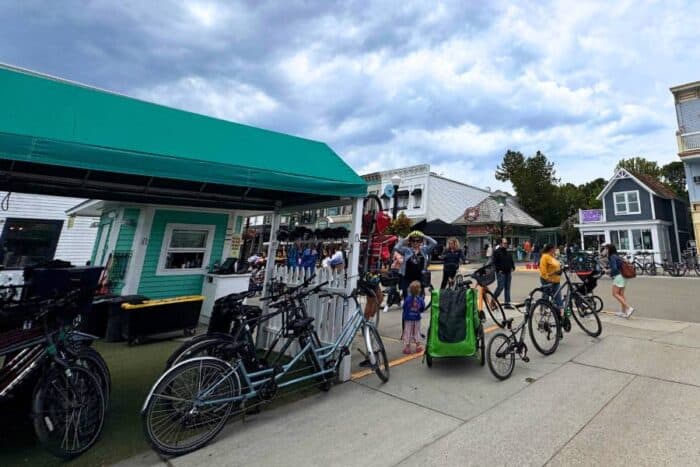 bike rentals on Mackinac Island