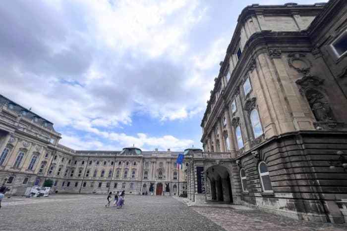 Buda Castle in Budapest Hungary 