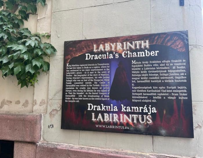  Dracula’s Chamber Buda Castle Labyrinth Hungary 