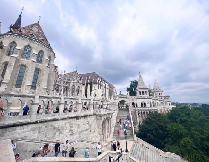 Fisherman's Bastion in Hungary 