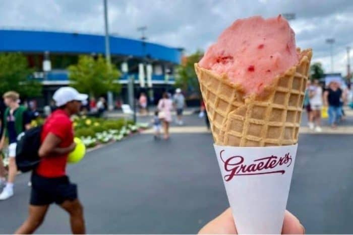 Graeter's ice cream at Cincinnati Open