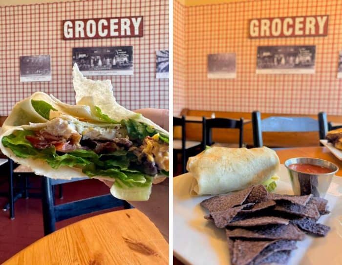 gluten free wrap The Attic Coffee Mill Cafe 