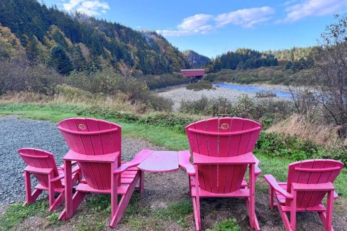 scenic view at Fundy National Park 