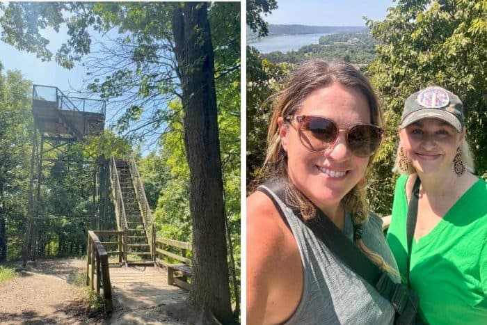 tower at Clifty Falls State Park