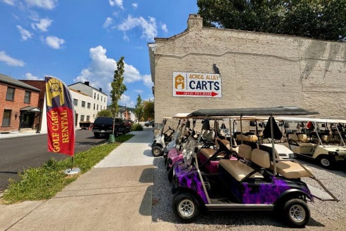 Acree Alley Carts rentals Madison Indiana