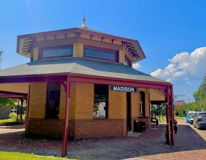 Depot at Jefferson County Historical Society 