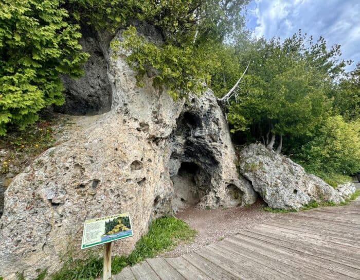 Devil's Kitchen on Mackinac Island 