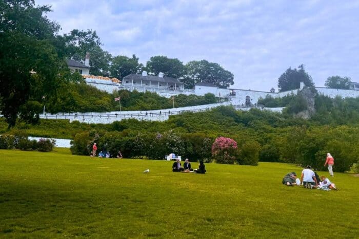 Fort Mackinac on Mackinac Island 