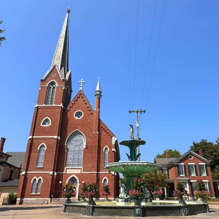 Historic Broadway Fountain Madison Indiana