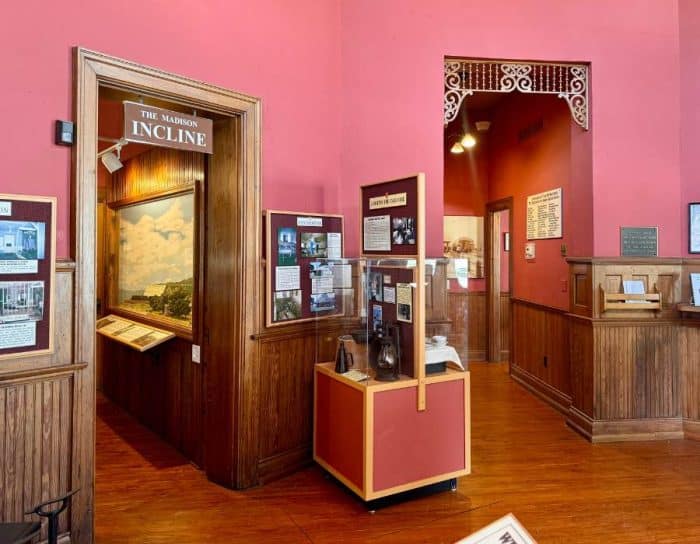 exhibit at Jefferson County Historical Society 