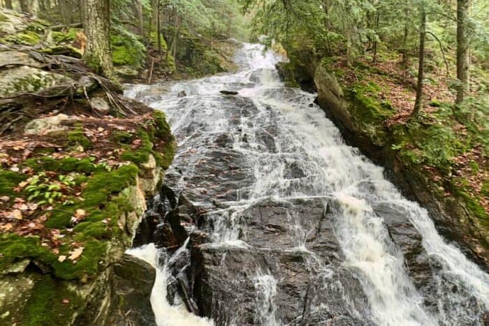  Thundering Brook Falls in Vermont 