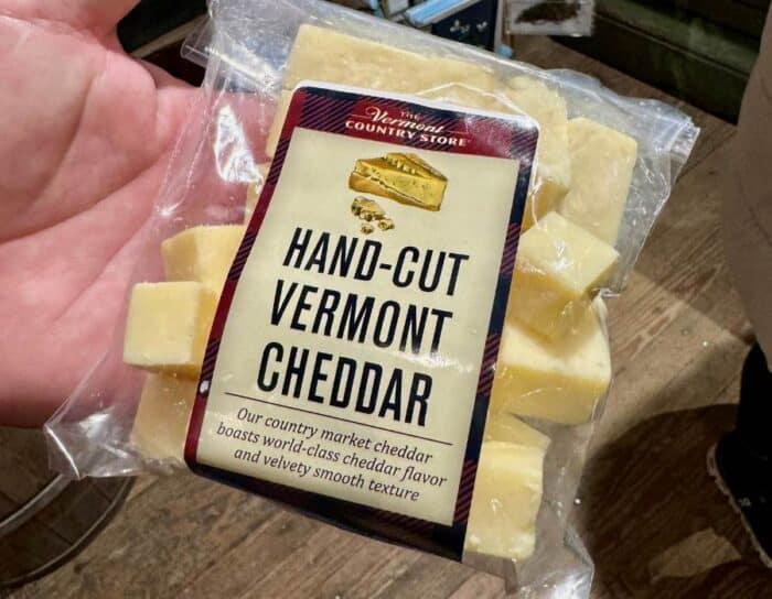 Vermont Cheddar at The Vermont Country Store 