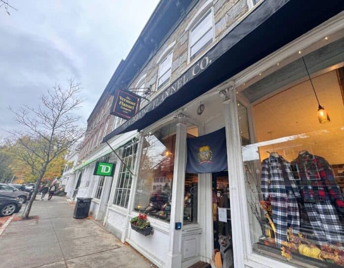 Vermont Flannel Co. in Woodstock Vermont