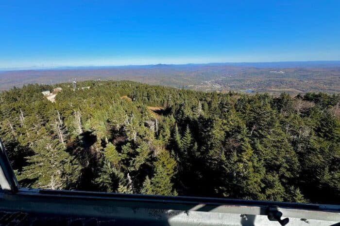 view from Okemo Fire Tower