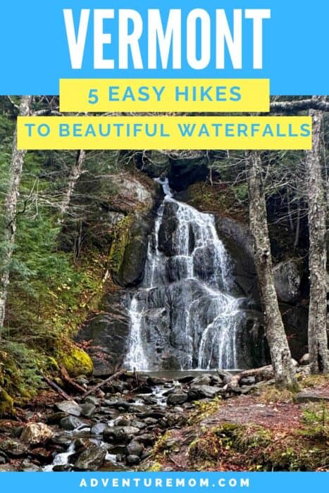 5 Short Easy Hikes to Beautiful Waterfalls in Vermont