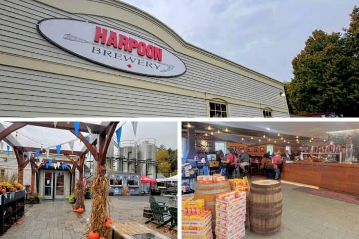 Harpoon Brewery Taproom and Beer Garden in Vermont