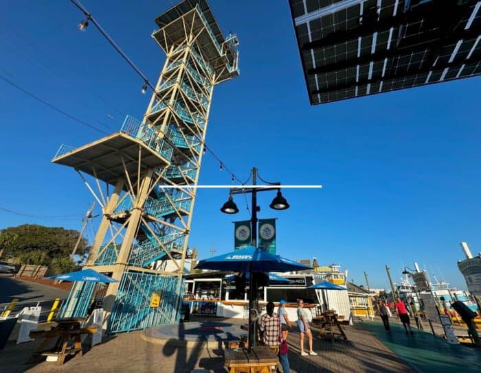 Zipline at Destin Harbor Boardwalk 