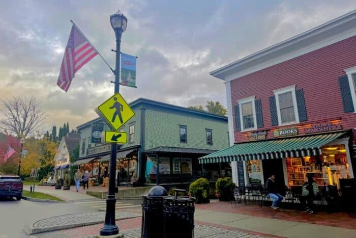 downtown Stowe Vermont