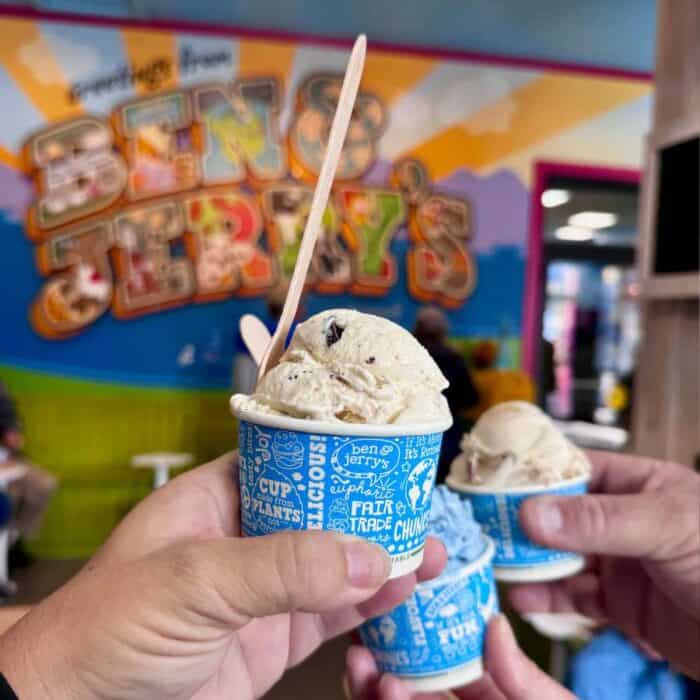  ice cream at Ben & Jerry's Factory in Vermont