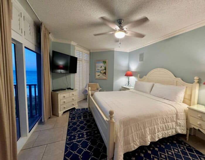 main bedroom Jade East Towers unit 410 in Destin