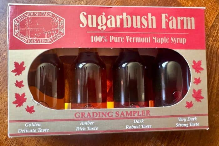 maple syrup from Sugarbush Farm