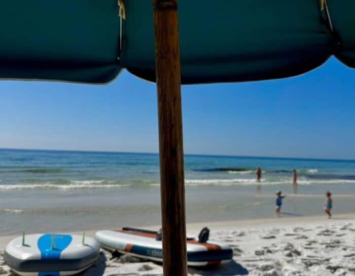 scenic beach view in Destin Florida 