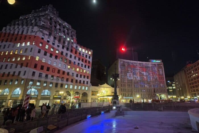 Circle of Lights at Monument Circle