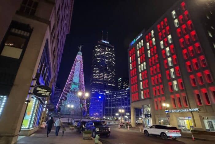 Circle of Lights at Monument Circle