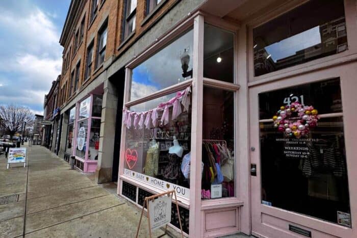 Local shops on Mass Ave in Indianapolis 