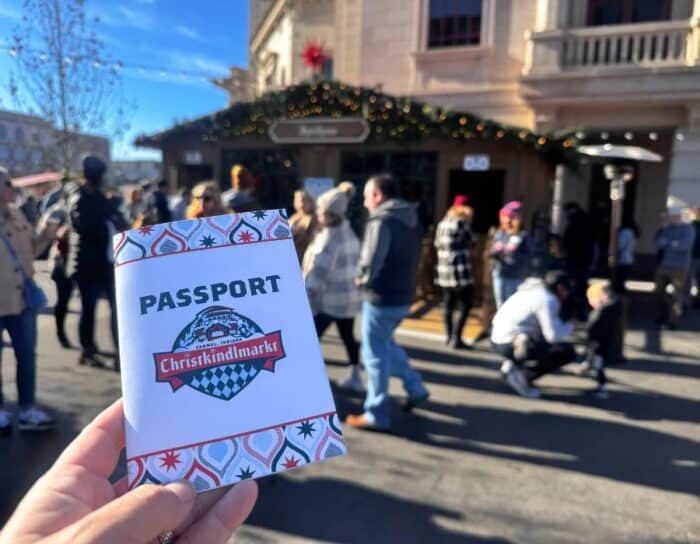 Passport at Carmel Christkindlmarkt