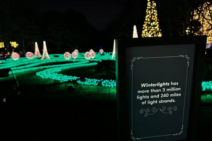  Winterlights at Newfields in Indianapolis