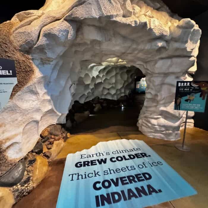 exhibit at Indiana State Museum 