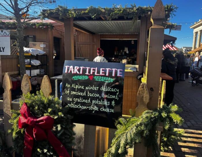 food vendor at Carmel Christkindlmarkt