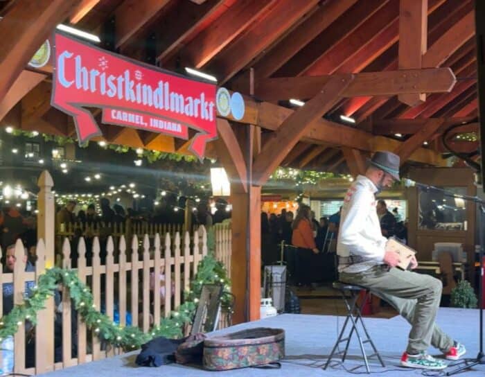 live music at Carmel Christkindlmarkt