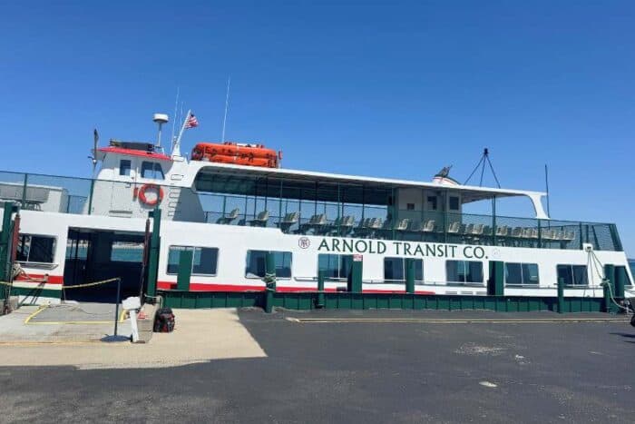 Arnold Transit Co ferry Mackinac Island