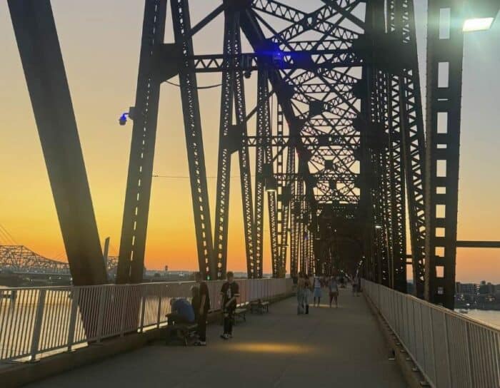Big Four Bridge in Louisville KY