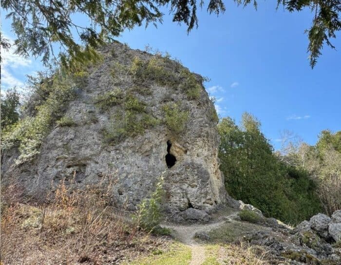 Sugar Loaf Rock Mackinac Island, Michigan