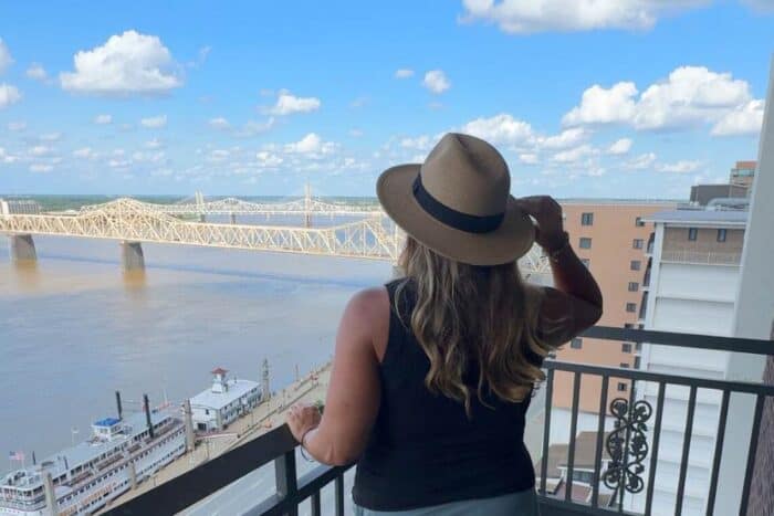balcony view The Galt House Hotel Louisville