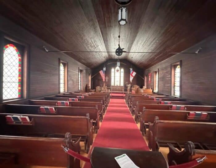 church on Mackinac Island