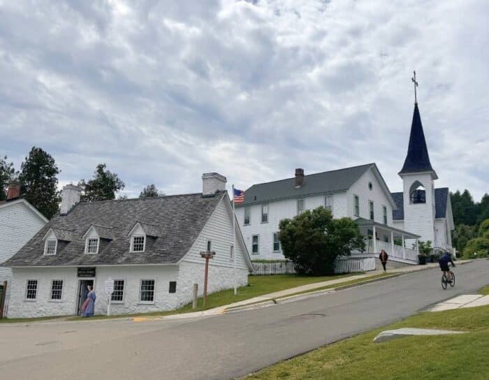church on Mackinac Island