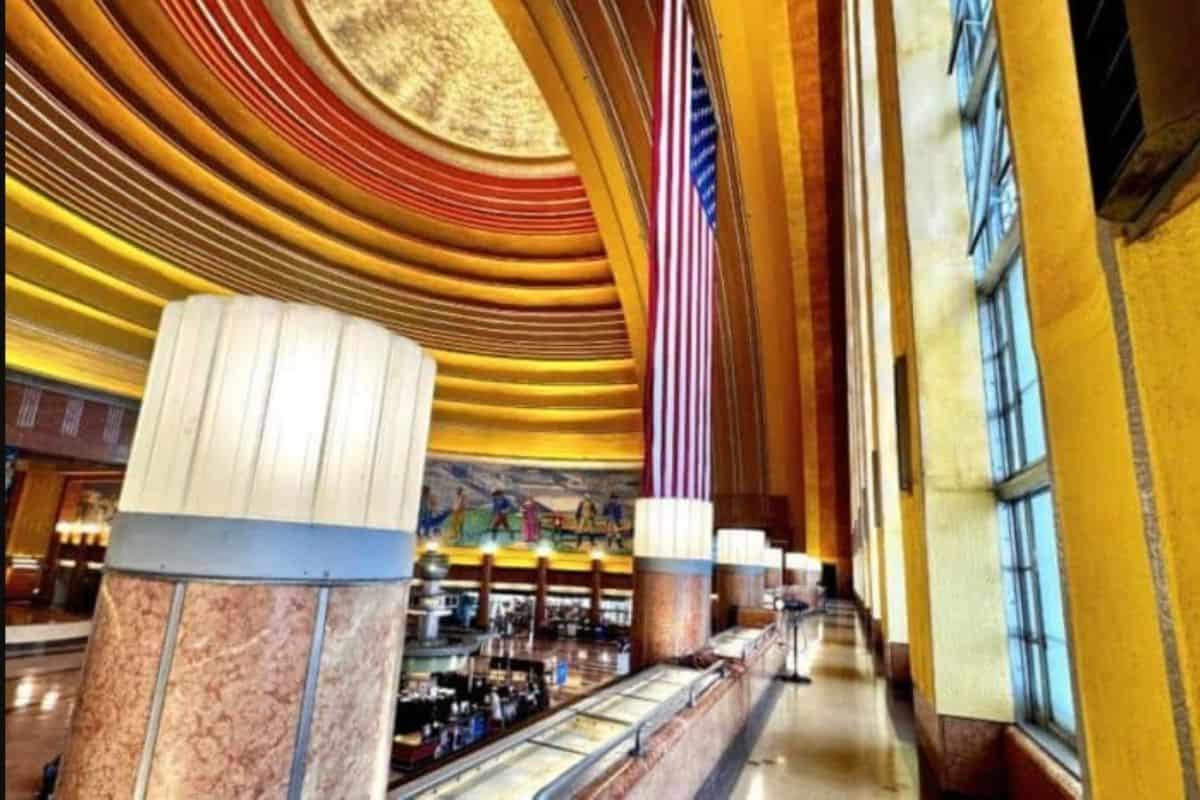Staycation: Enjoying Cincinnati on a Budget rotunda at Cincinnati Museum Center