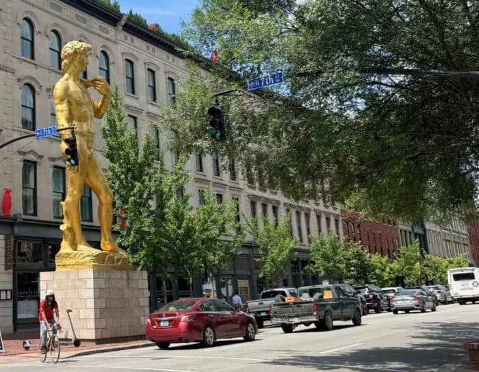 statue of David Louisville KY