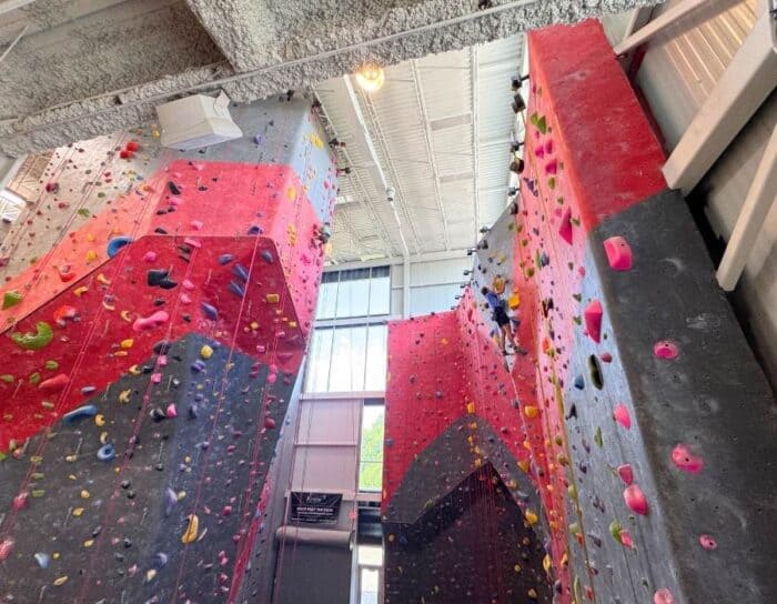 Cliff Hangers rock climbing gym Mooresville NC