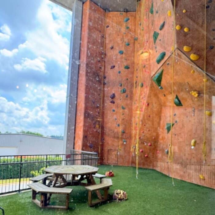 Cliff Hangers rock climbing gym Mooresville NC